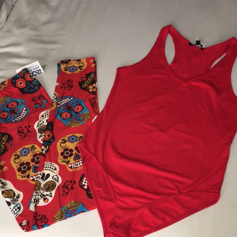New leggings & bodysuit